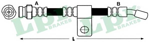 LPR 6T48150 Тормозной шланг