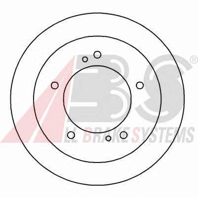 A.B.S. 15988 Гальмівний диск
