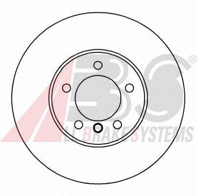 A.B.S. 16332 Тормозной диск