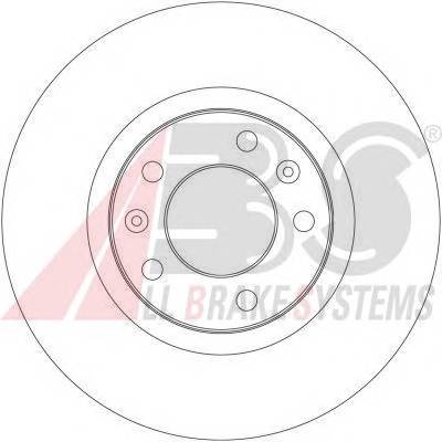 A.B.S. 17363 Гальмівний диск