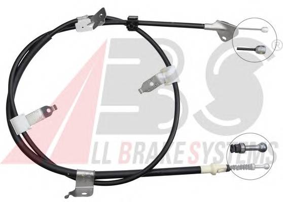 A.B.S. K12070 Трос, стояночная тормозная 