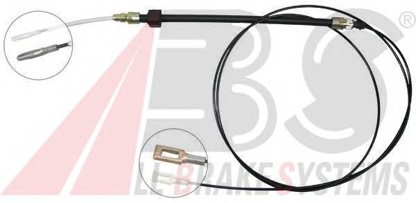 A.B.S. K13201 Трос, стояночная тормозная 