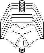 TOPRAN 104 279 Подвеска, двигатель