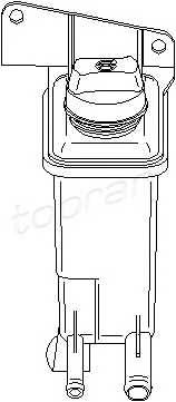 TOPRAN 110 689 Компенсационный бак, гидра