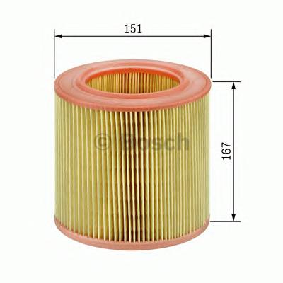BOSCH F 026 400 027 Повітряний фільтр BOSCH F 026 400 027 Повітряний фільтр