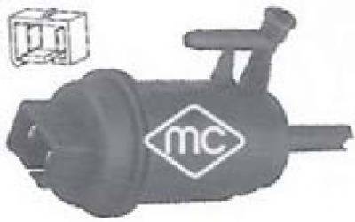 Metalcaucho 02069 Водяной насос, система очис