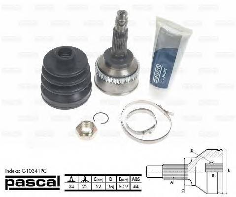 PASCAL G10341PC Шарнирный комплект, привод... PASCAL G10341PC Шарнирный комплект, привод...