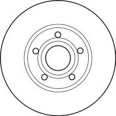 JURID 561547JC Гальмівний диск JURID 561547JC Гальмівний диск
