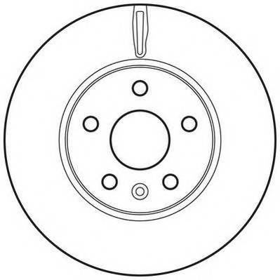 JURID 562642JC Гальмівний диск