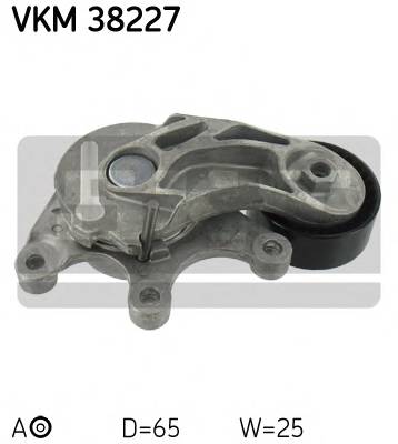SKF VKM 38227 Натяжной ролик, поликлинов