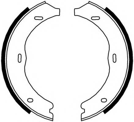 FERODO FSB4003 Комплект гальмівних колодо... FERODO FSB4003 Комплект гальмівних колодо...