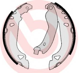 BREMBO S 23 510 Комплект тормозных колодок