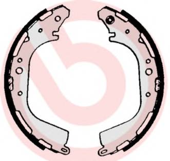 BREMBO S 56 529 Комплект тормозных колодок