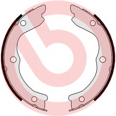 BREMBO S 56 543 Комплект гальмівних колодо... BREMBO S 56 543 Комплект гальмівних колодо...