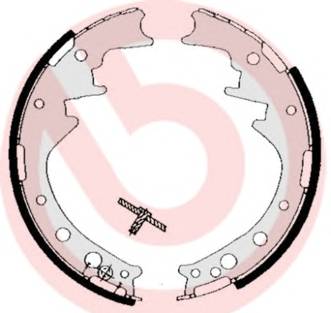 BREMBO S 83 521 Комплект тормозных колодок