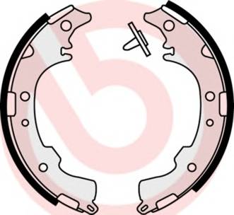 BREMBO S 83 540 Комплект гальмівних колодо... BREMBO S 83 540 Комплект гальмівних колодо...
