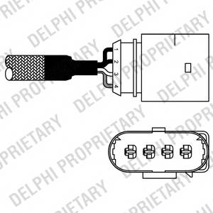 DELPHI ES10978-12B1 Лямбда-зонд DELPHI ES10978-12B1 Лямбда-зонд