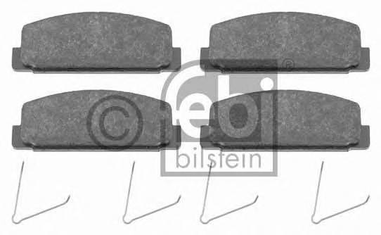FEBI BILSTEIN 16500 Комплект тормозных колодок
