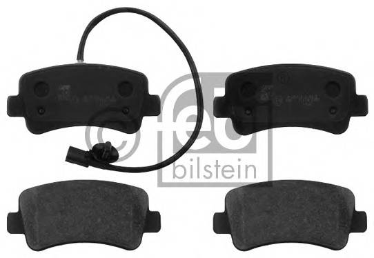 FEBI BILSTEIN 16843 Комплект тормозных колодок