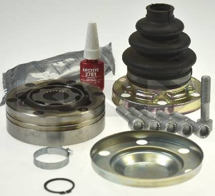 SPIDAN 20542 Шарнирный комплект, привод