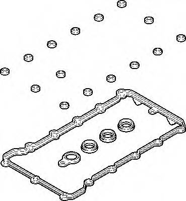 ELRING 135.391 Комплект прокладок, крышка 