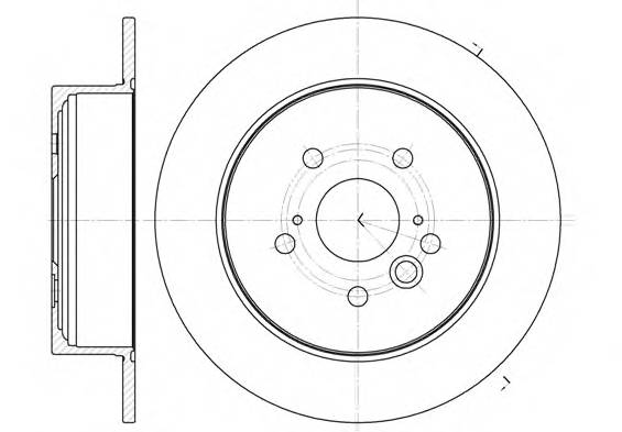 ROADHOUSE 61089.00 Тормозной диск ROADHOUSE 61089.00 Тормозной диск