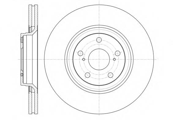 ROADHOUSE 6132910 Гальмiвний диск