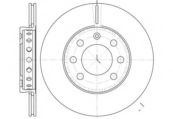 REMSA 6595.00 Тормозной диск