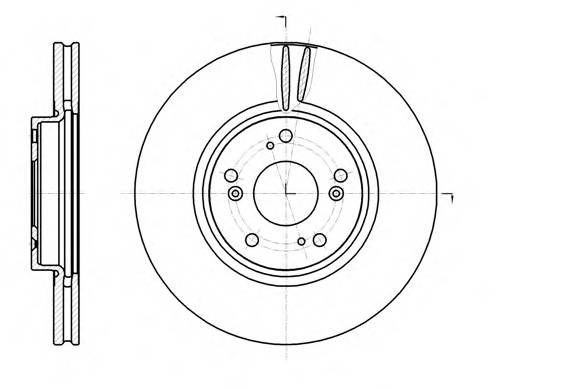REMSA 61218.10 Тормозной диск REMSA 61218.10 Тормозной диск