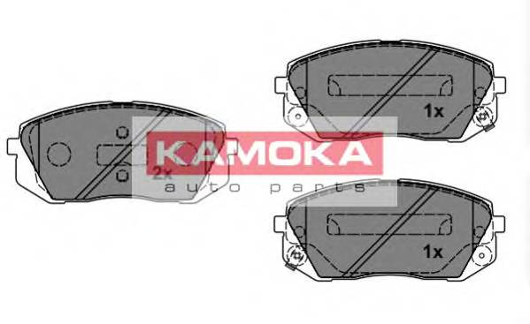 KAMOKA JQ101149 Комплект тормозных колодок