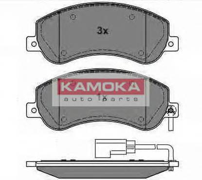 KAMOKA JQ1013856 Комплект тормозных колодок