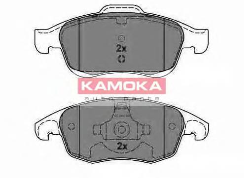 KAMOKA JQ1013942 Комплект тормозных колодок