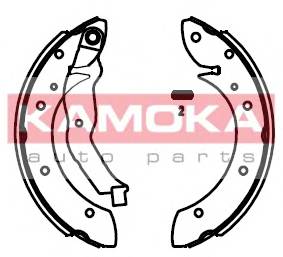 KAMOKA JQ202014 Комплект гальмівних колодо... KAMOKA JQ202014 Комплект гальмівних колодо...