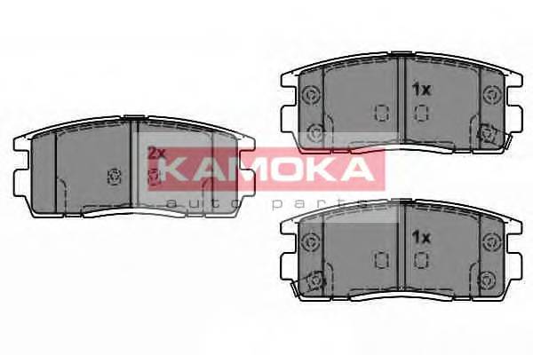 KAMOKA JQ1018370 Комплект тормозных колодок