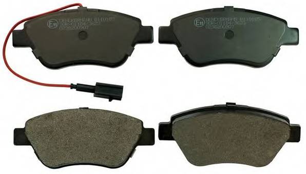 DENCKERMANN B110185 Комплект тормозных колодок... DENCKERMANN B110185 Комплект тормозных колодок...