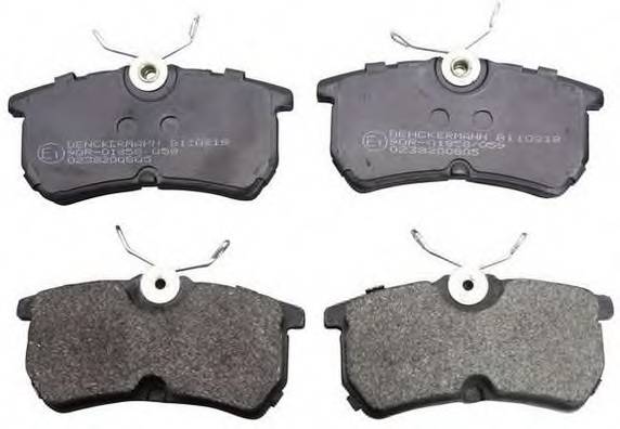 DENCKERMANN B110219 Комплект тормозных колодок... DENCKERMANN B110219 Комплект тормозных колодок...