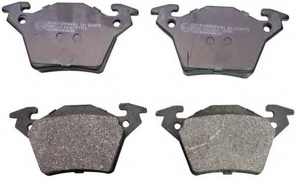 DENCKERMANN B110473 Комплект тормозных колодок... DENCKERMANN B110473 Комплект тормозных колодок...