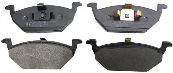 DENCKERMANN B110697 Комплект тормозных колодок