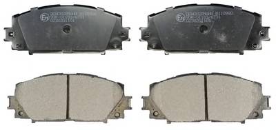 DENCKERMANN B110980 Комплект тормозных колодок... DENCKERMANN B110980 Комплект тормозных колодок...