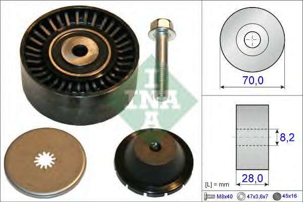 INA 532 0600 10 Паразитный / ведущий ролик, ... INA 532 0600 10 Паразитный / ведущий ролик, ...