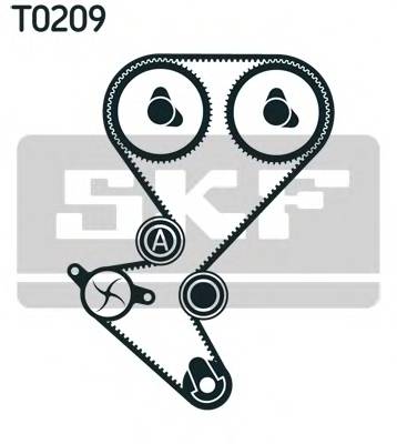 SKF VKMA 03258 Комплект ременя ГРМ SKF VKMA 03258 Комплект ременя ГРМ