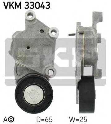 SKF VKM 33043 Натяжной ролик, поликлинов