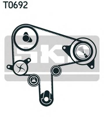 SKF VKMC 94919-1 Водяной насос + комплект зу... SKF VKMC 94919-1 Водяной насос + комплект зу...
