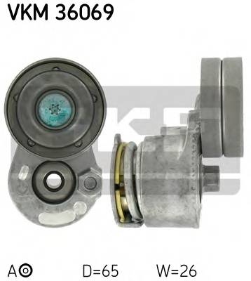 SKF VKM 36069 Натяжной ролик, поликлинов