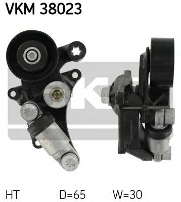 SKF VKM 38023 Натяжной ролик, поликлинов