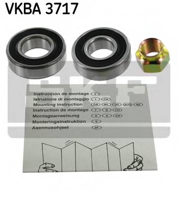 SKF VKBA 3717 Комплект подшипника ступиц