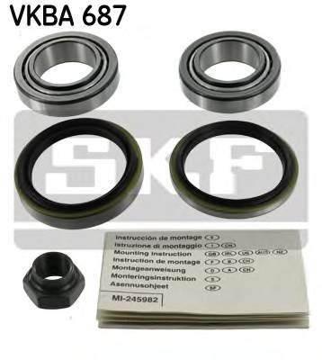SKF VKBA 687 Комплект подшипника ступиц