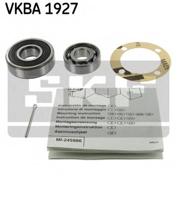 SKF VKBA 1927 Комплект подшипника ступиц