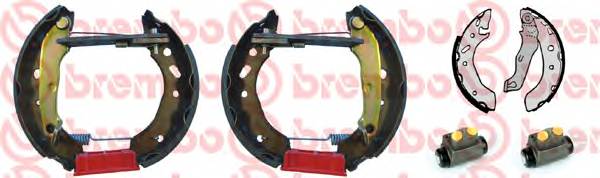 BREMBO K 24 056 Комплект тормозных колодок BREMBO K 24 056 Комплект тормозных колодок