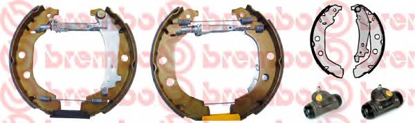 BREMBO K 61 066 Комплект гальмівних колодо... BREMBO K 61 066 Комплект гальмівних колодо...